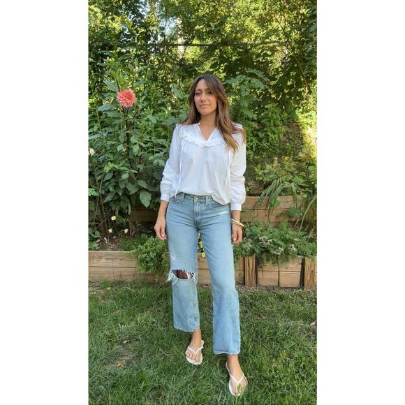 Rouje Paris Embroidered Blouse - Picture 7 of 9